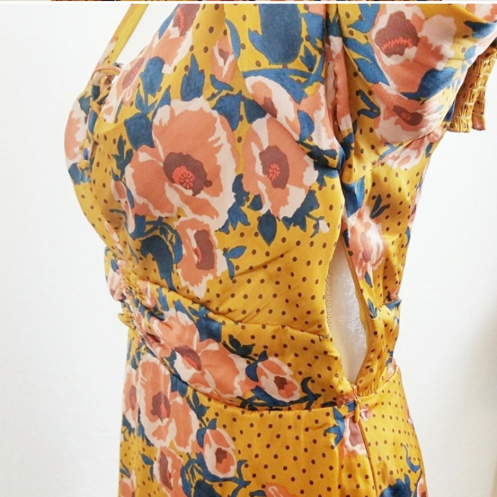 Free People Morning Light Floral Mini Dress - Picture 4 of 8